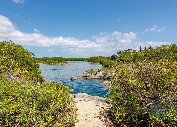 Pousada Con Piscina Y Acceso A Laguna Yalku, Akumal