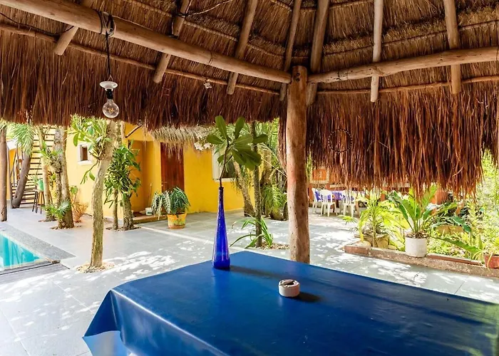 Con Piscina Y Acceso A Laguna Yalku, Pousada Akumal